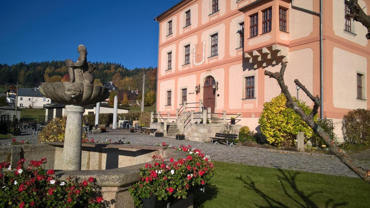 Hotel Garni Schloss Schoenberg Bad Brambach Zewnętrze zdjęcie